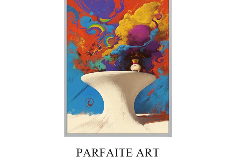 Surrealism,High-Quality Giclée Framed,Poster,Wall Art SPF 21 - ParfaiteArt