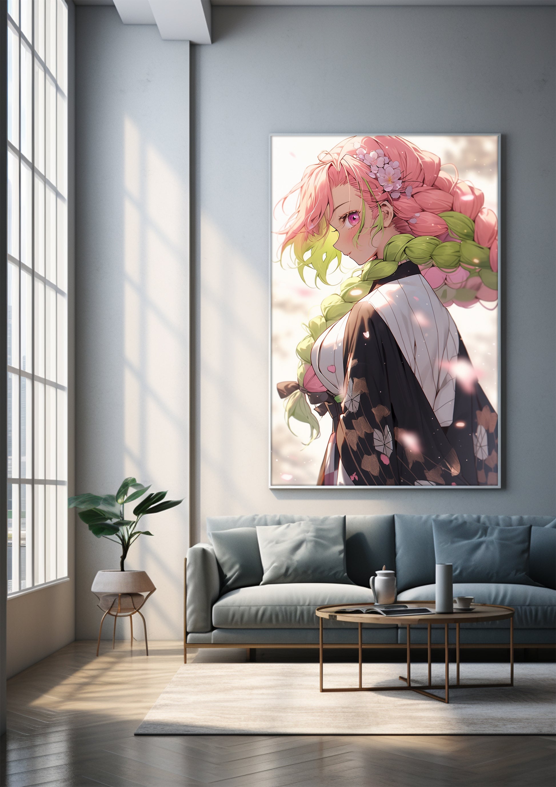 Anime Poster | Character Concept Wall Art Decor |Wall art print |Demon Slayer|Wallpapers，Cell phone screen wallpaper， game room, industrial decor，Art Deco Wall Gifts|PRINTABLE Art |Digital Download