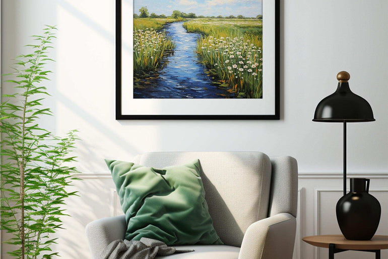 Landscape，Gallery wall art prints ，Vintage prints wall art，Moody Wall Decor，3d printed wall art， Living Room Decor，large art prints for walls #14