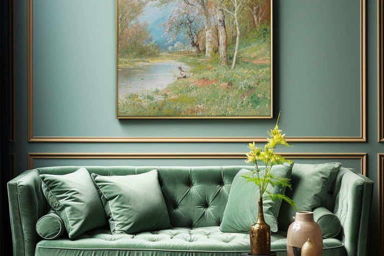 World Famous Landscape Canvas Prints - A Panorama of Elegance for Your Home，Wood Framed Canvas Prints