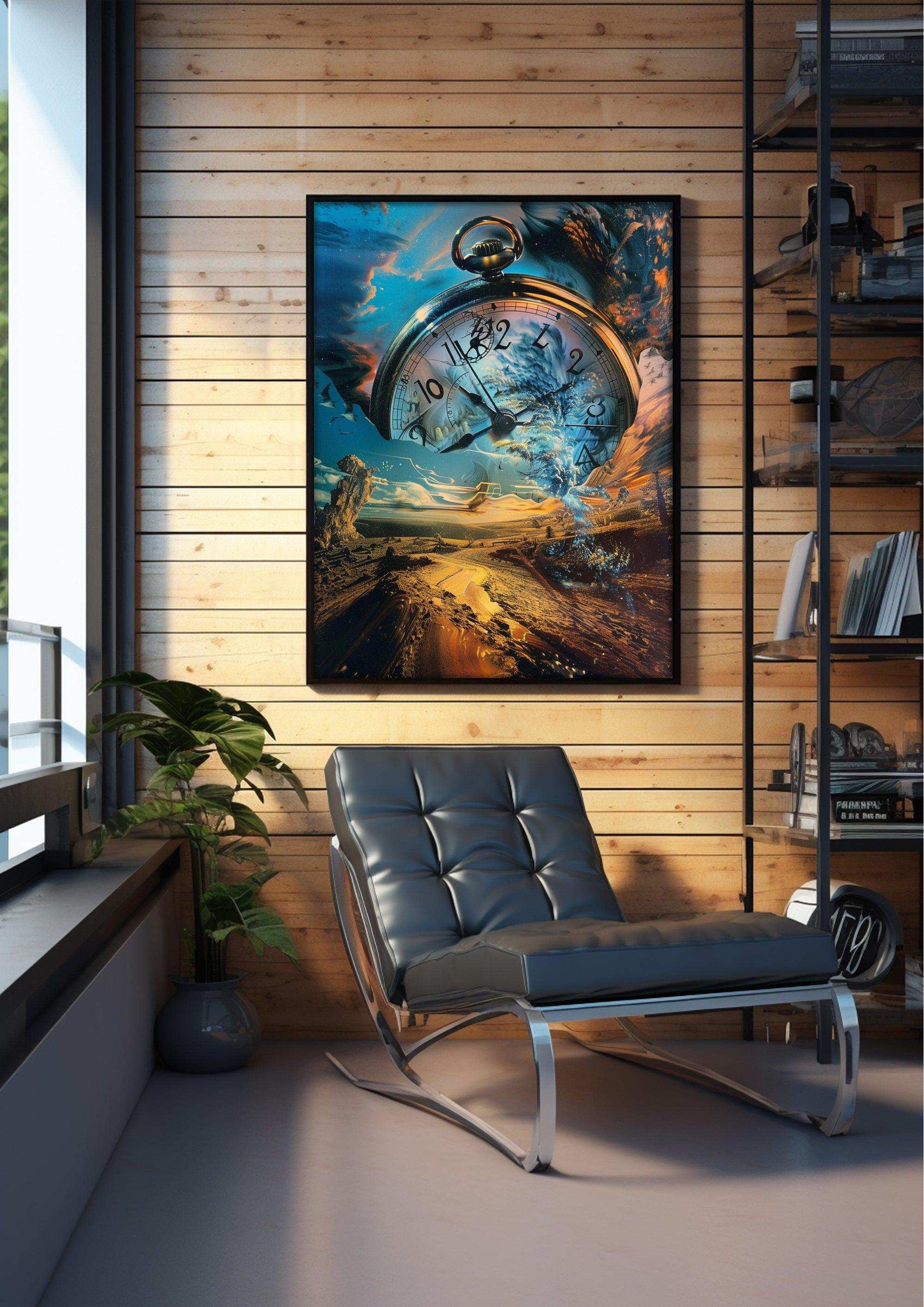 Surrealism,High-Quality Giclée Framed,Poster,Wall Art SPF 17 - ParfaiteArt