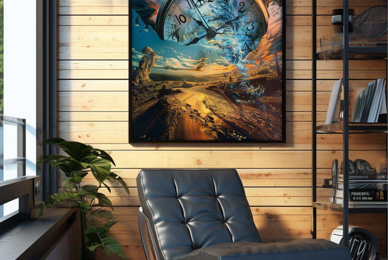 Surrealism,High-Quality Giclée Framed,Poster,Wall Art SPF 17 - ParfaiteArt