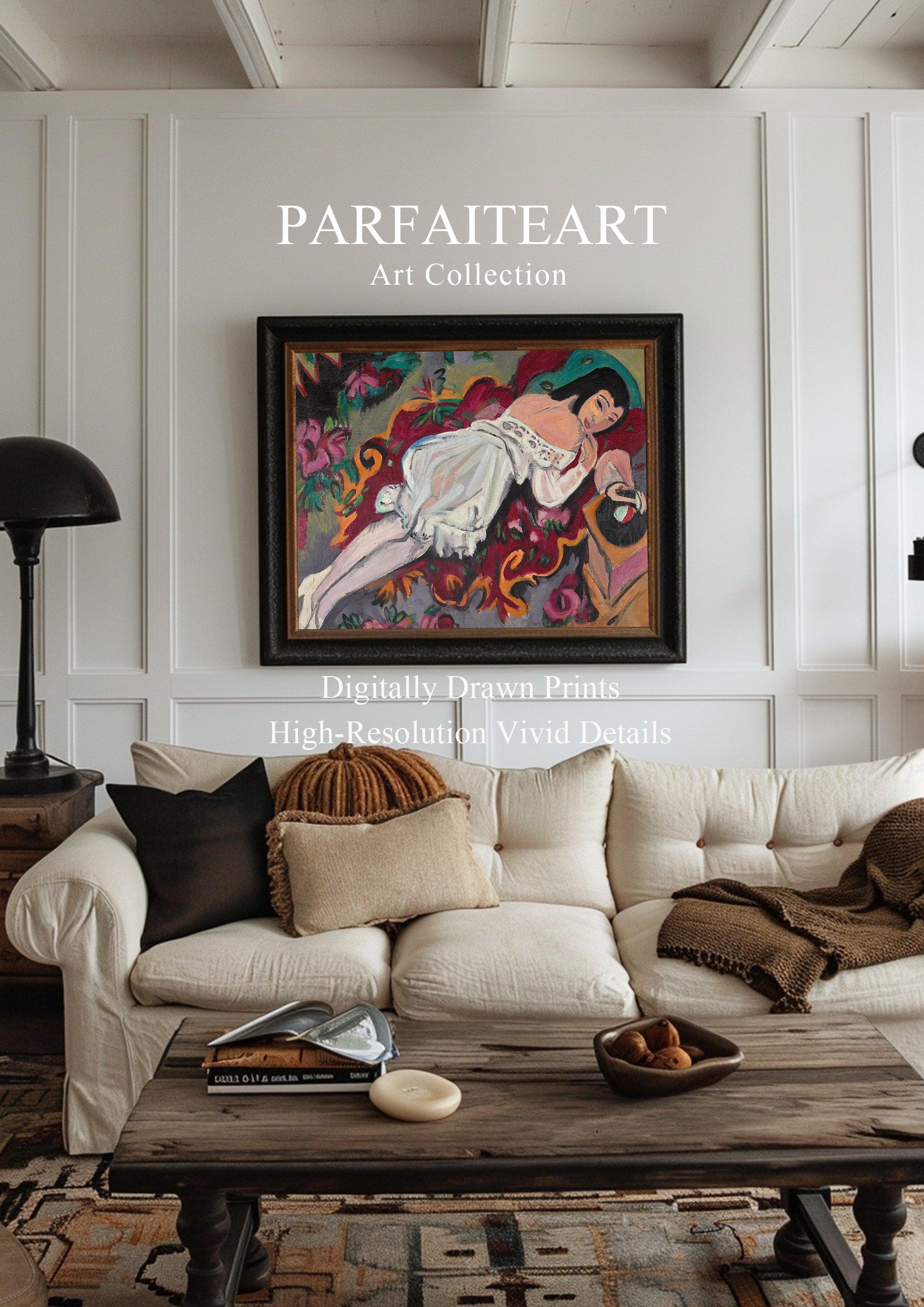 Fauvism,Wall Art,Canvas Print,Framed FC 8 - ParfaiteArt