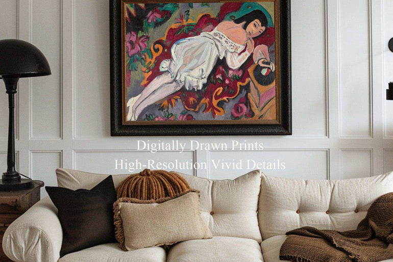 Fauvism,Wall Art,Canvas Print,Framed FC 8 - ParfaiteArt