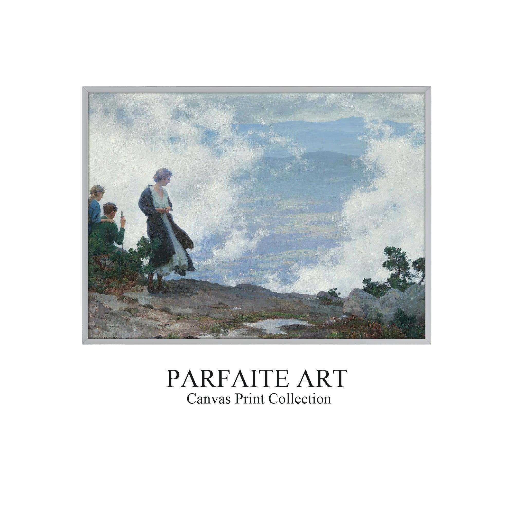 Romanticism,Wall Art,Canvas Print,Framed RC 2 - ParfaiteArt