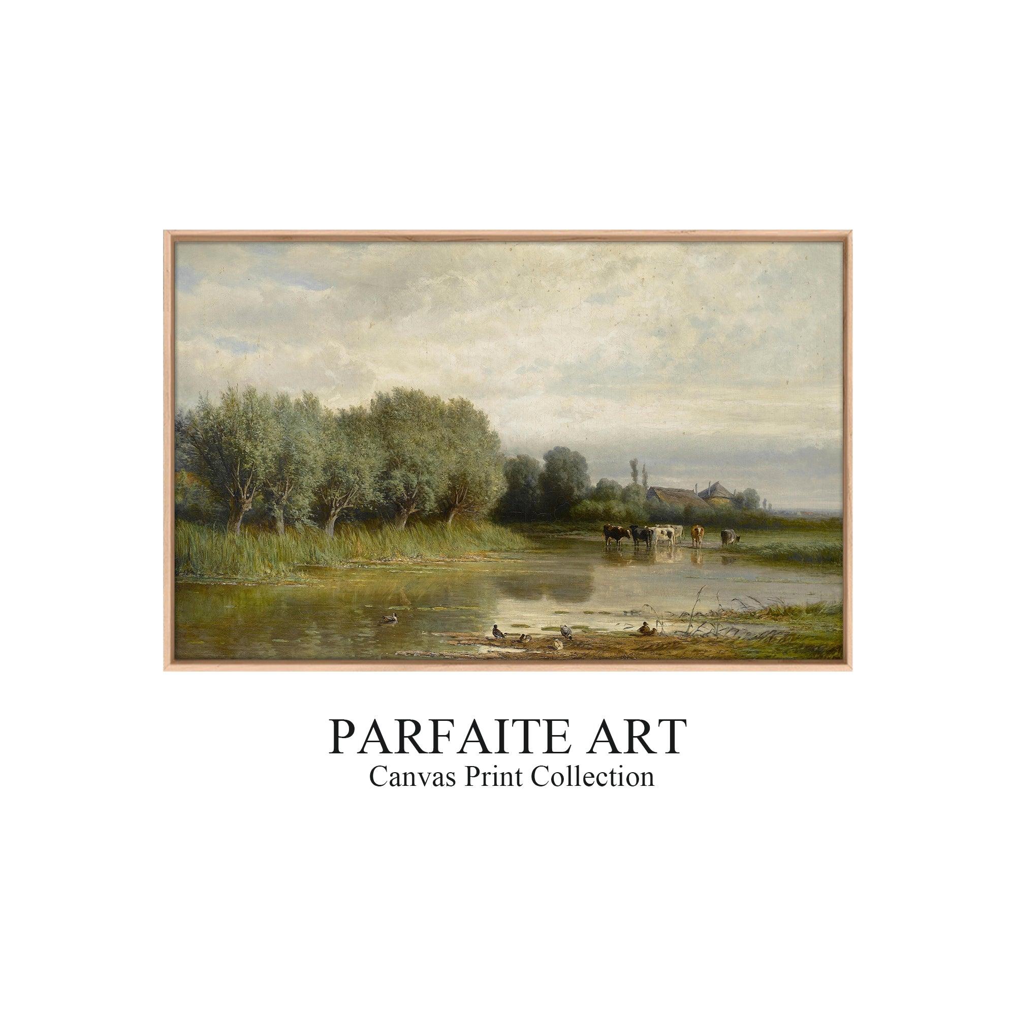 Classic Visions Giclée - Prestigious Landscape Canvas Prints for Home Elegance Oak