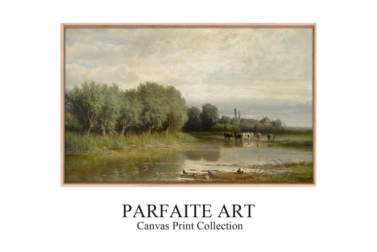 Classic Visions Giclée - Prestigious Landscape Canvas Prints for Home Elegance Oak