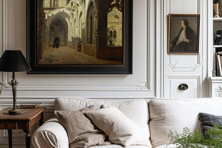 Famous Landscape Paintings,Vintage Canvas Painting Prints,World Famous Paintings Series，Framed canvas prints，Hotel Aisle Living Room Home Decor Art,Giclée Printing Technique