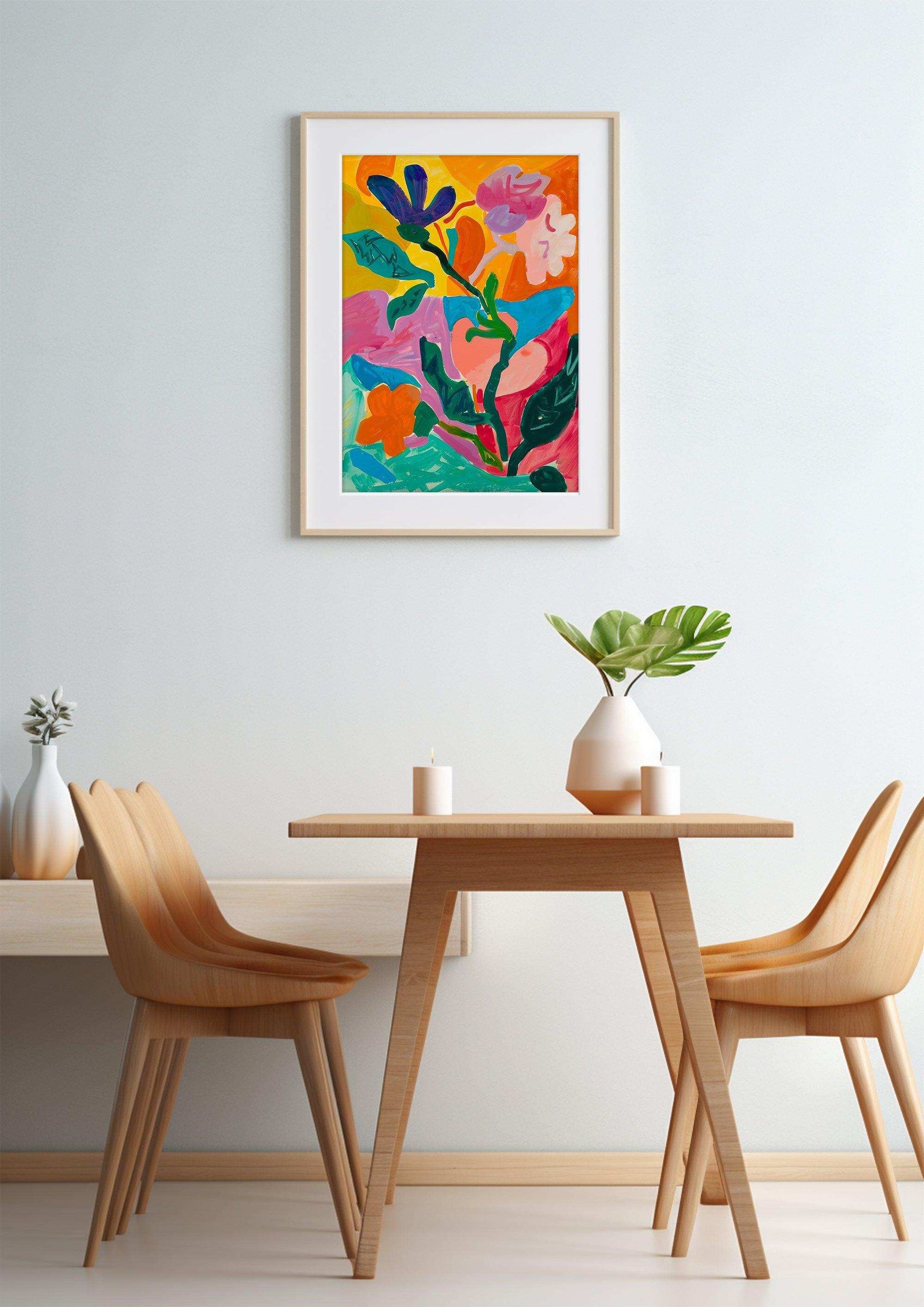 Fauvism,Wall Art,Canvas Print,Framed FC 3 - ParfaiteArt