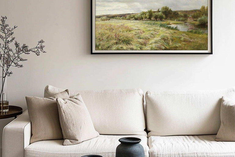 Vintage-Inspired Framed Giclée Landscape Prints #48