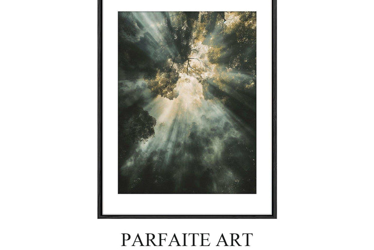 Photography Prints on Framed Fine Art Paper #P3 black Frame