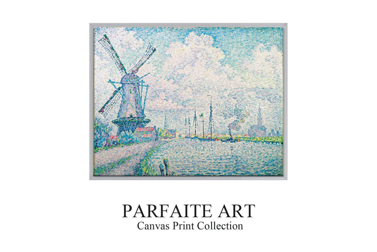 Pointillism Wall Art,Canvas Print PC 8 - ParfaiteArt