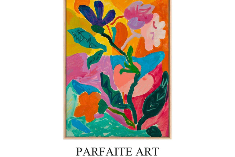 Fauvism,Wall Art,Canvas Print,Framed FC 3 - ParfaiteArt