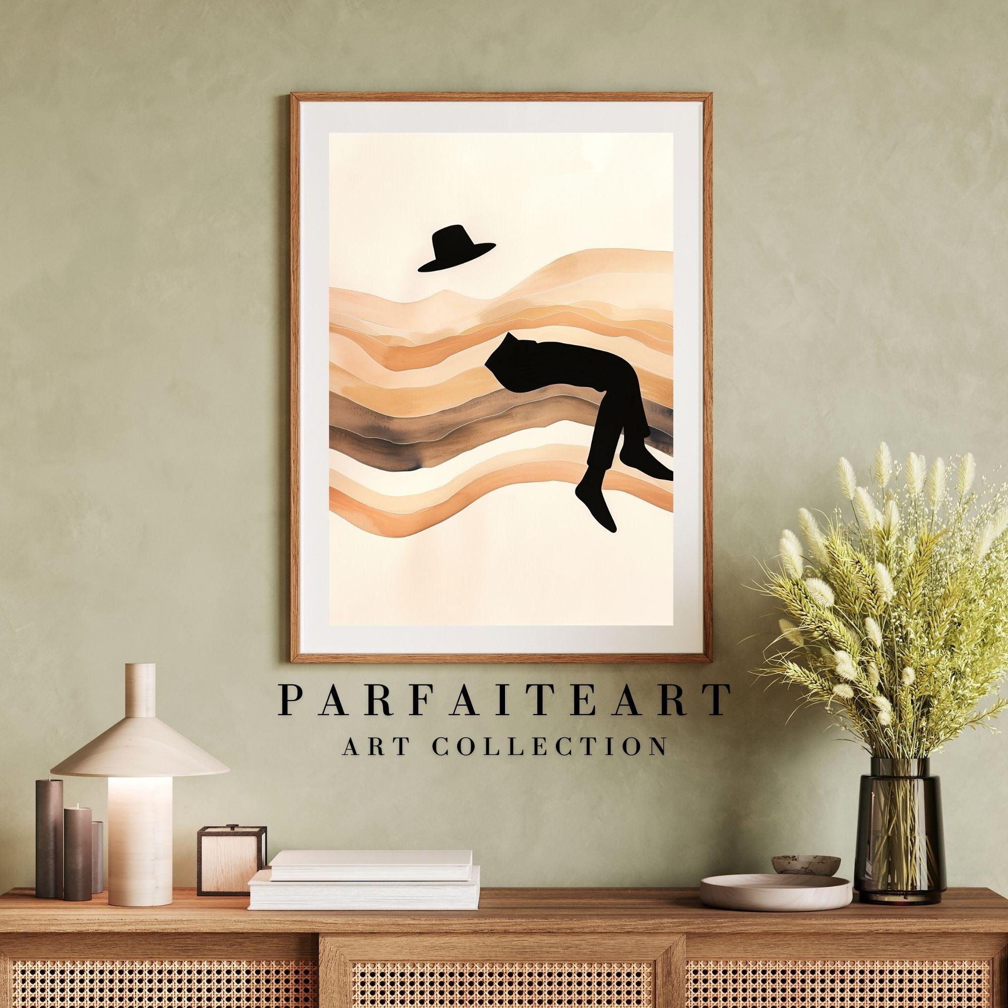 Minimalism Art,Abstract,Wall Art,Poster,Home Decor,Framed MPF 3 - ParfaiteArt