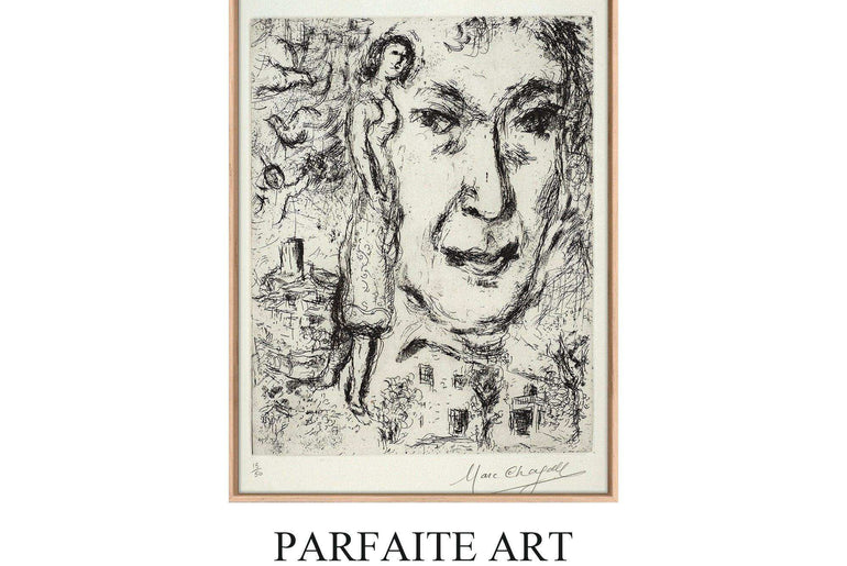 Primitivism,Sketch,Wall Art,Fine Art Paper Print PF 1 - ParfaiteArt