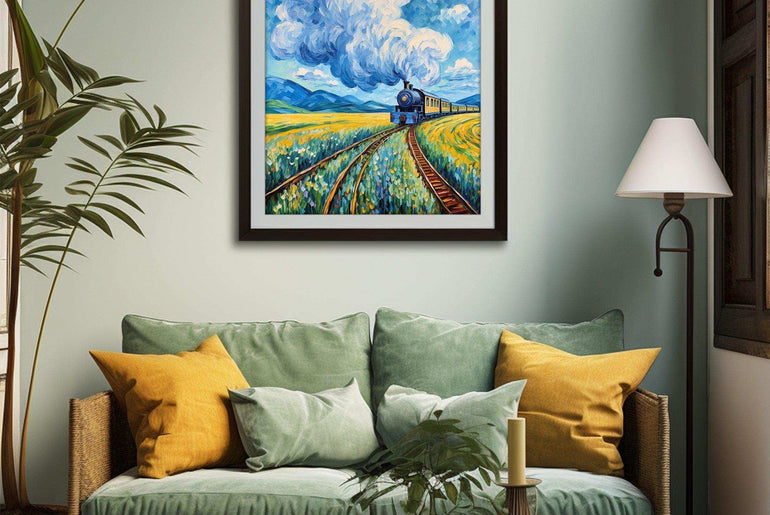 Landscape,Moody Wall Decor, Living Room Decor,High-Quality professional Giclee technique #11