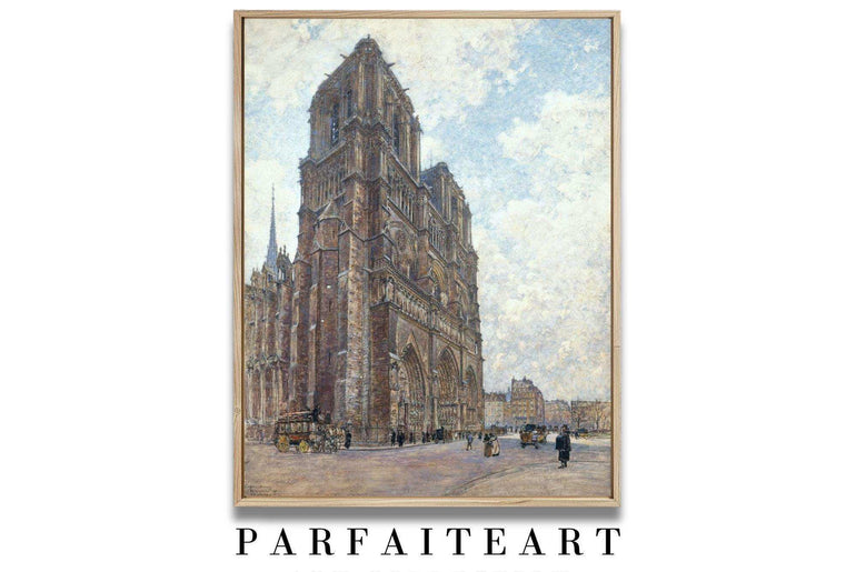 Giclée printed World Famous Paintings, Realistic Artworks and Architectural Landscapes on Printable Canvas #71