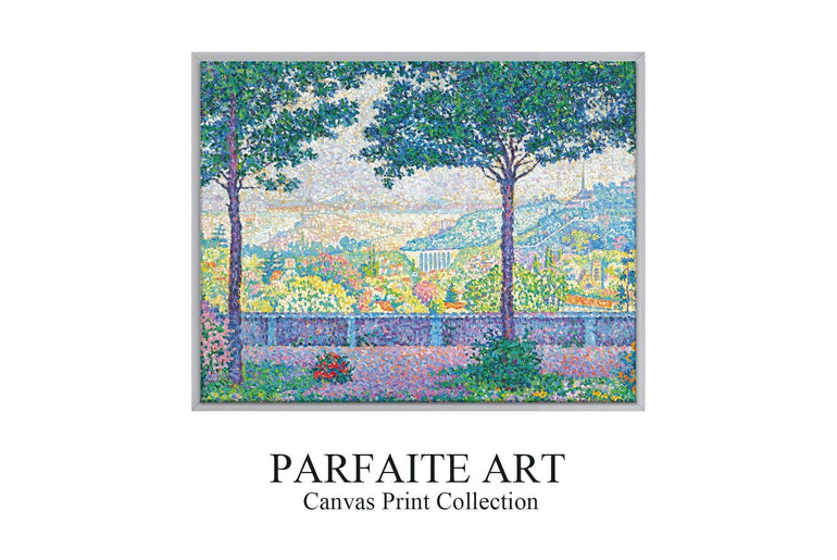 Pointillism Wall Art,Canvas Print PC 15 - ParfaiteArt