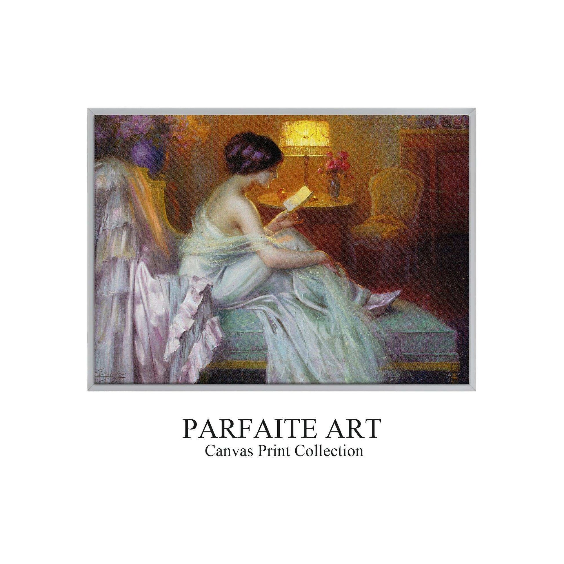 Romanticism,Wall Art,Canvas Print,Framed RC 10 - ParfaiteArt