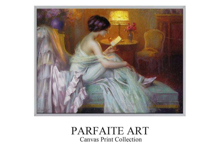 Romanticism,Wall Art,Canvas Print,Framed RC 10 - ParfaiteArt