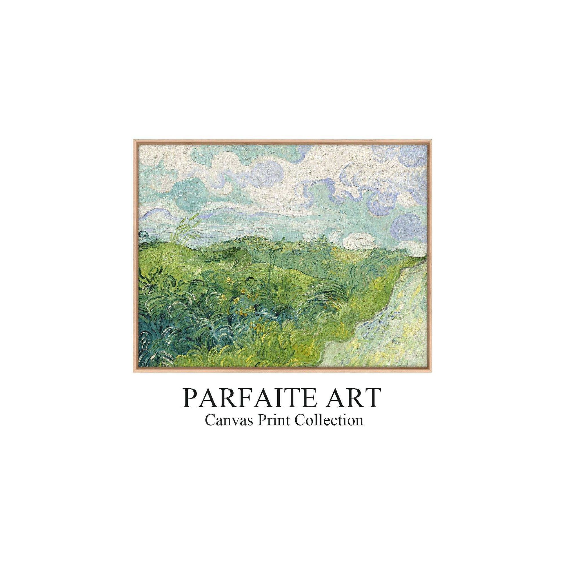 Van Gogh's Artwork: Giclée Prints Landscape - Impressionism oil painting and Art Deco Canvases #68 Oak