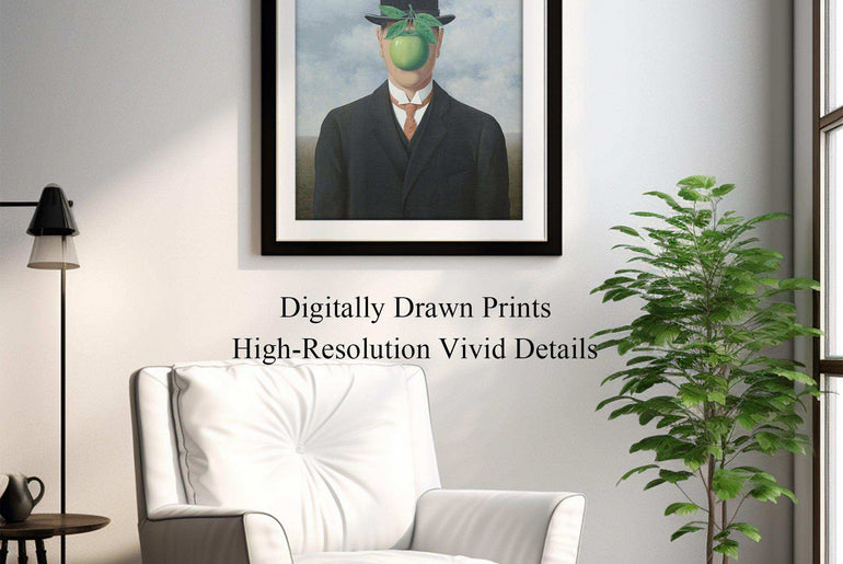 Surrealism,High-Quality Giclée Framed,Poster,Wall Art SPF 3 - ParfaiteArt