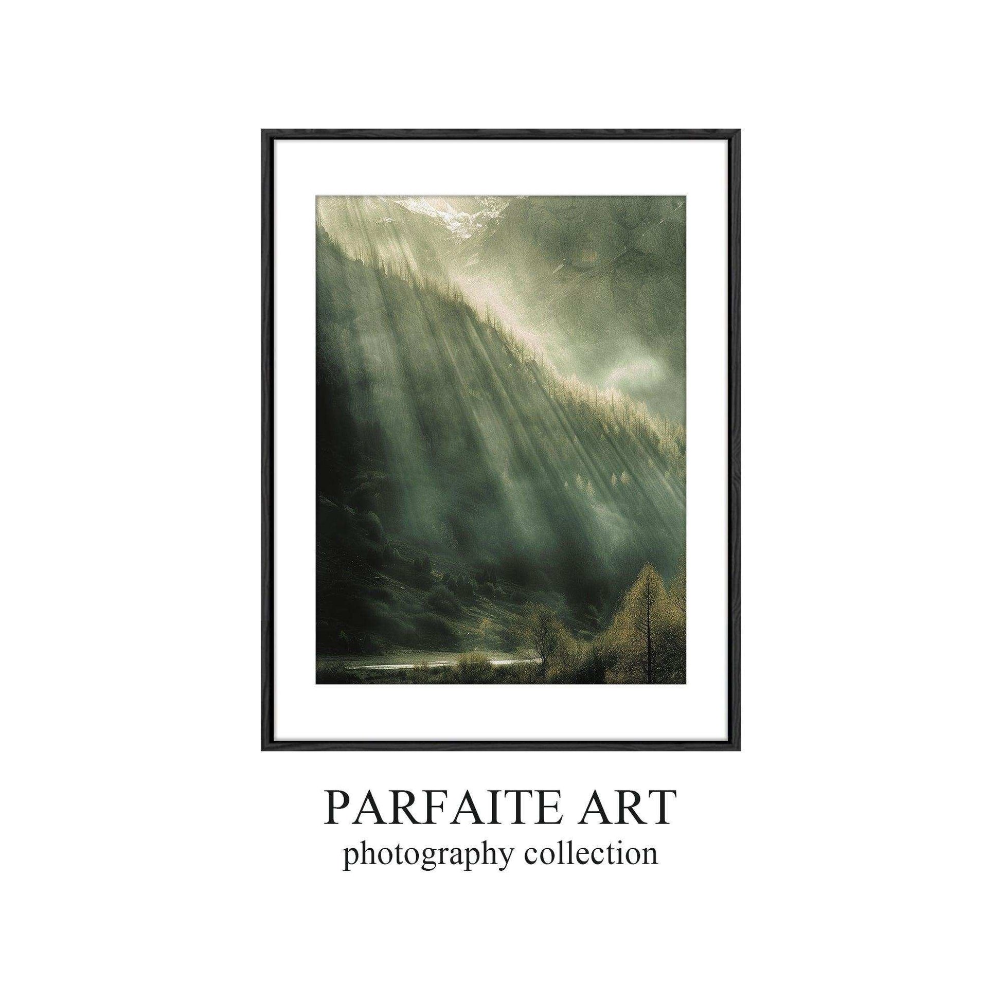 Photography Prints on Framed Fine Art Paper #P6 black Frame