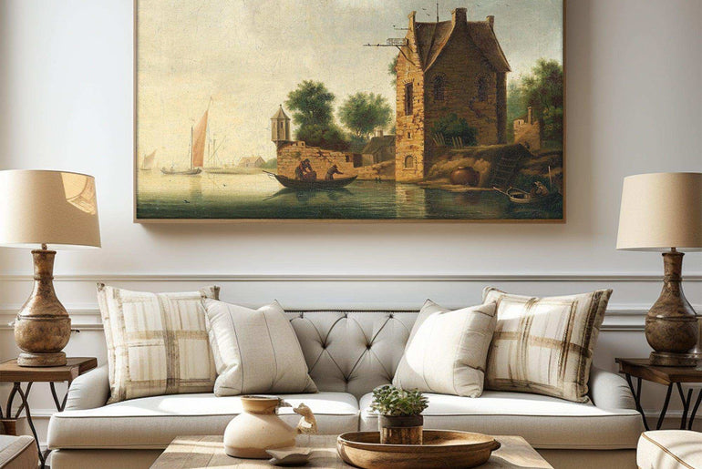 World Artistry Series - Moody Giclée Landscape Canvas Prints for Home Ambiance #39