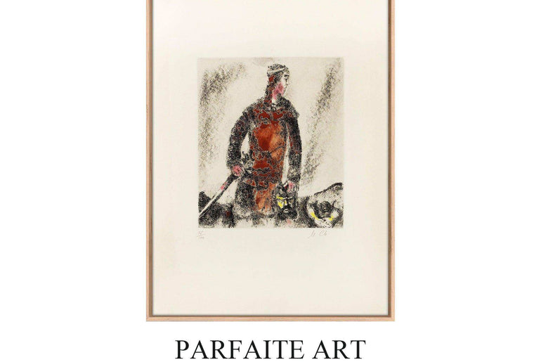 Primitivism,Sketch,Wall Art,Fine Art Paper Print PF 2 - ParfaiteArt