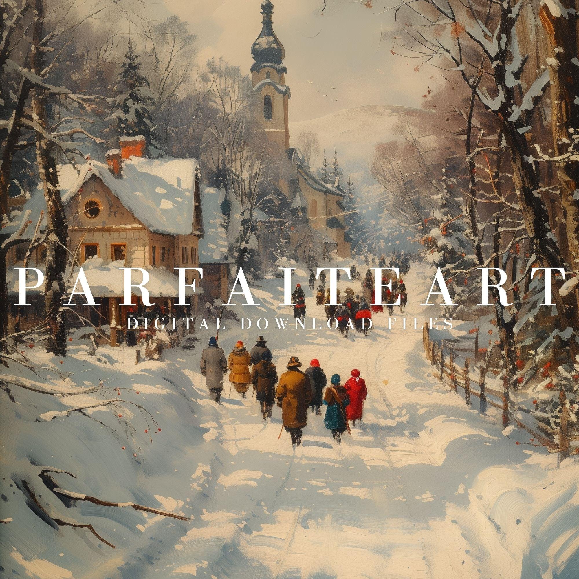 Winter Landscape,Wall Art,Home Decor,Digital Download Files P5