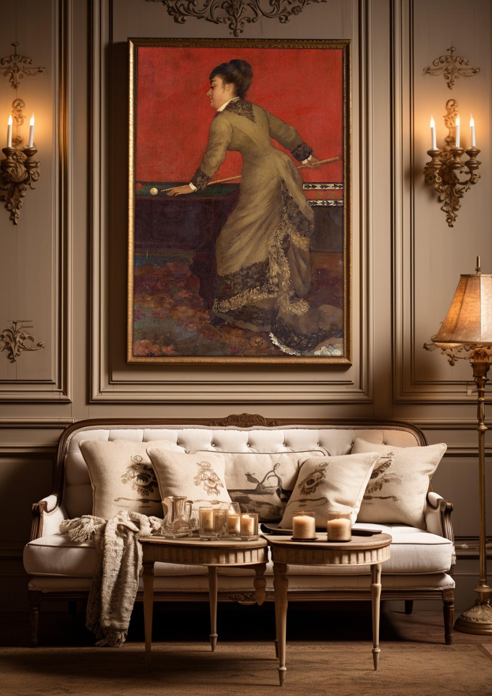 Romanticism,Wall Art,Canvas Print,Framed RC 5 - ParfaiteArt