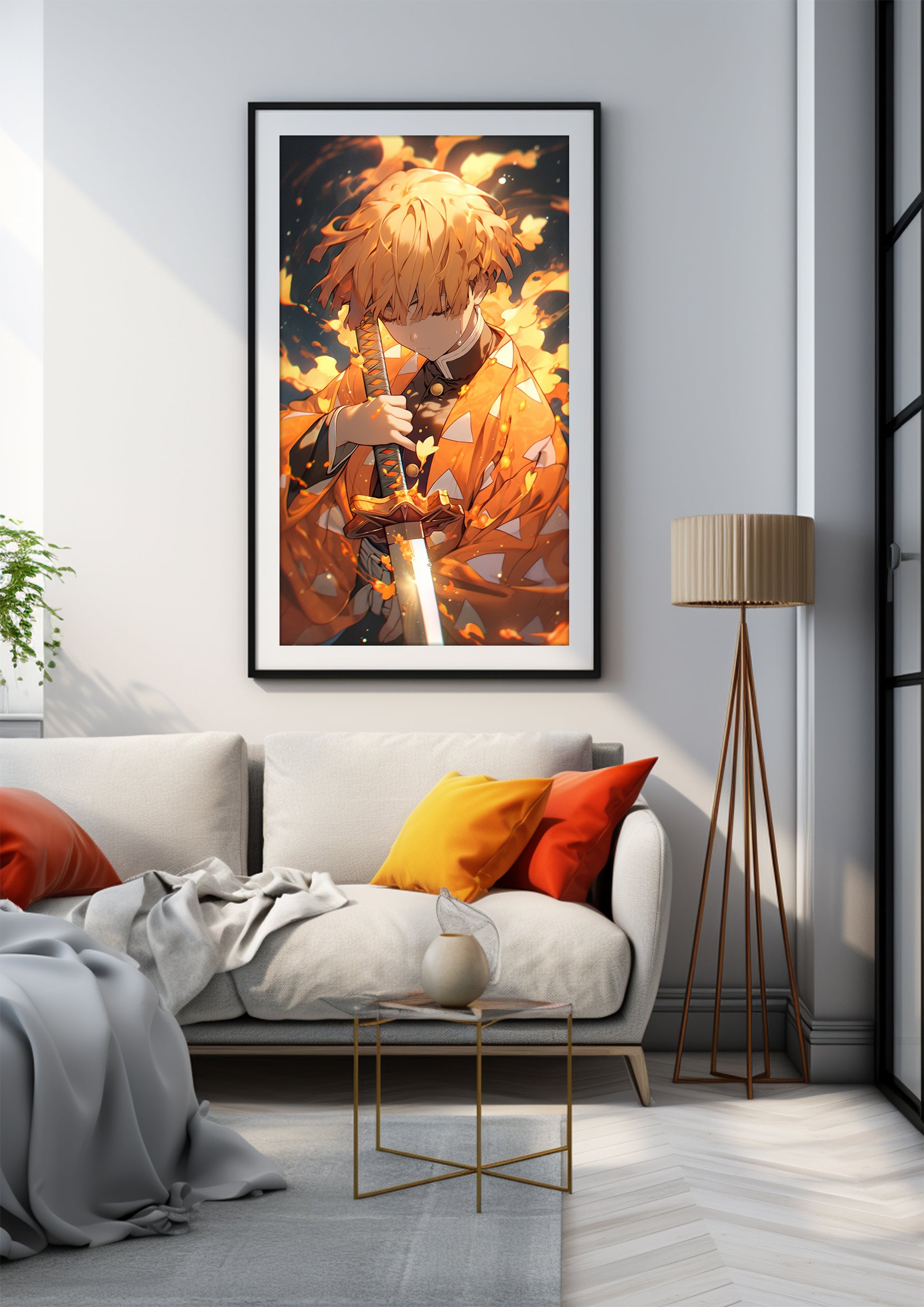 Anime Poster | Character Concept Wall Art Decor |Wall art print |Demon Slayer|Wallpapers，Cell phone screen wallpaper， game room, industrial decor，Art Deco Wall Gifts|PRINTABLE Art |Digital Download