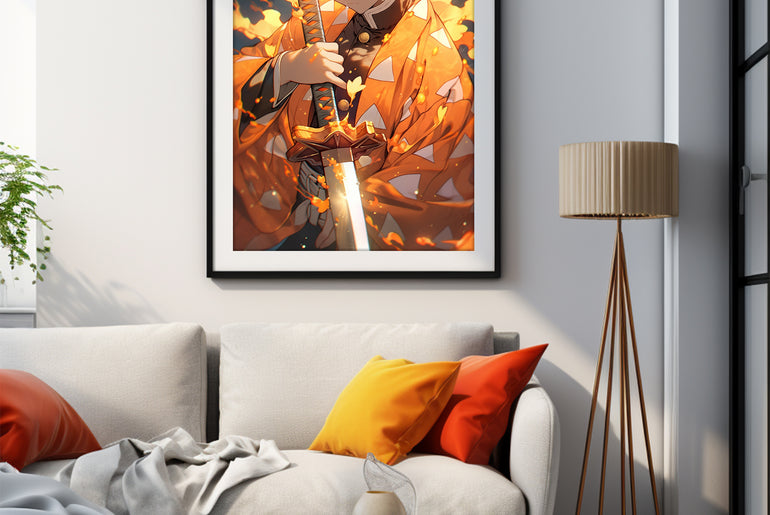 Anime Poster | Character Concept Wall Art Decor |Wall art print |Demon Slayer|Wallpapers，Cell phone screen wallpaper， game room, industrial decor，Art Deco Wall Gifts|PRINTABLE Art |Digital Download