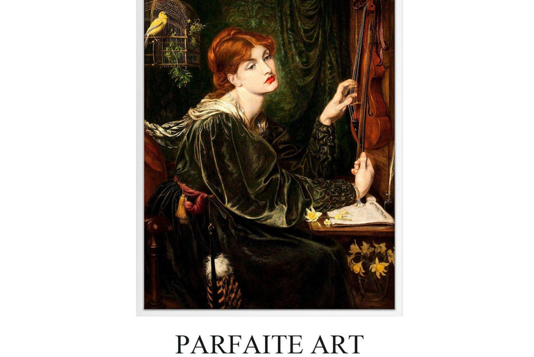 Romanticism,Wall Art,Canvas Print,Framed RC 12 - ParfaiteArt