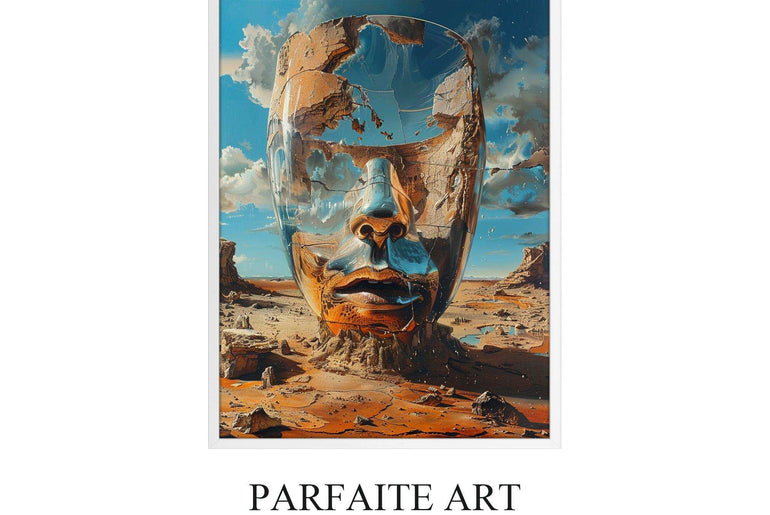 Surrealism,High-Quality Giclée Framed,Poster,Wall Art SPF 15 - ParfaiteArt