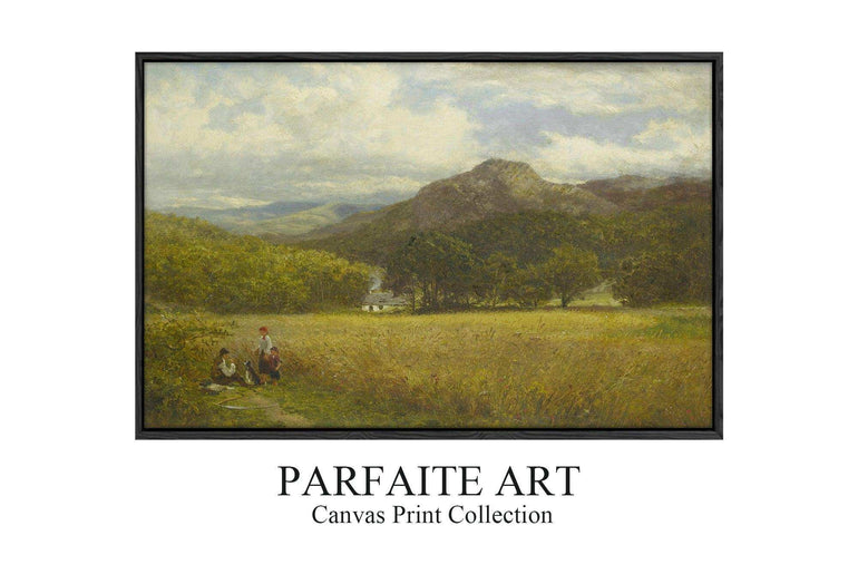 Landscape Canvas Painting Prints,Giclée Printing Technique#51 Black