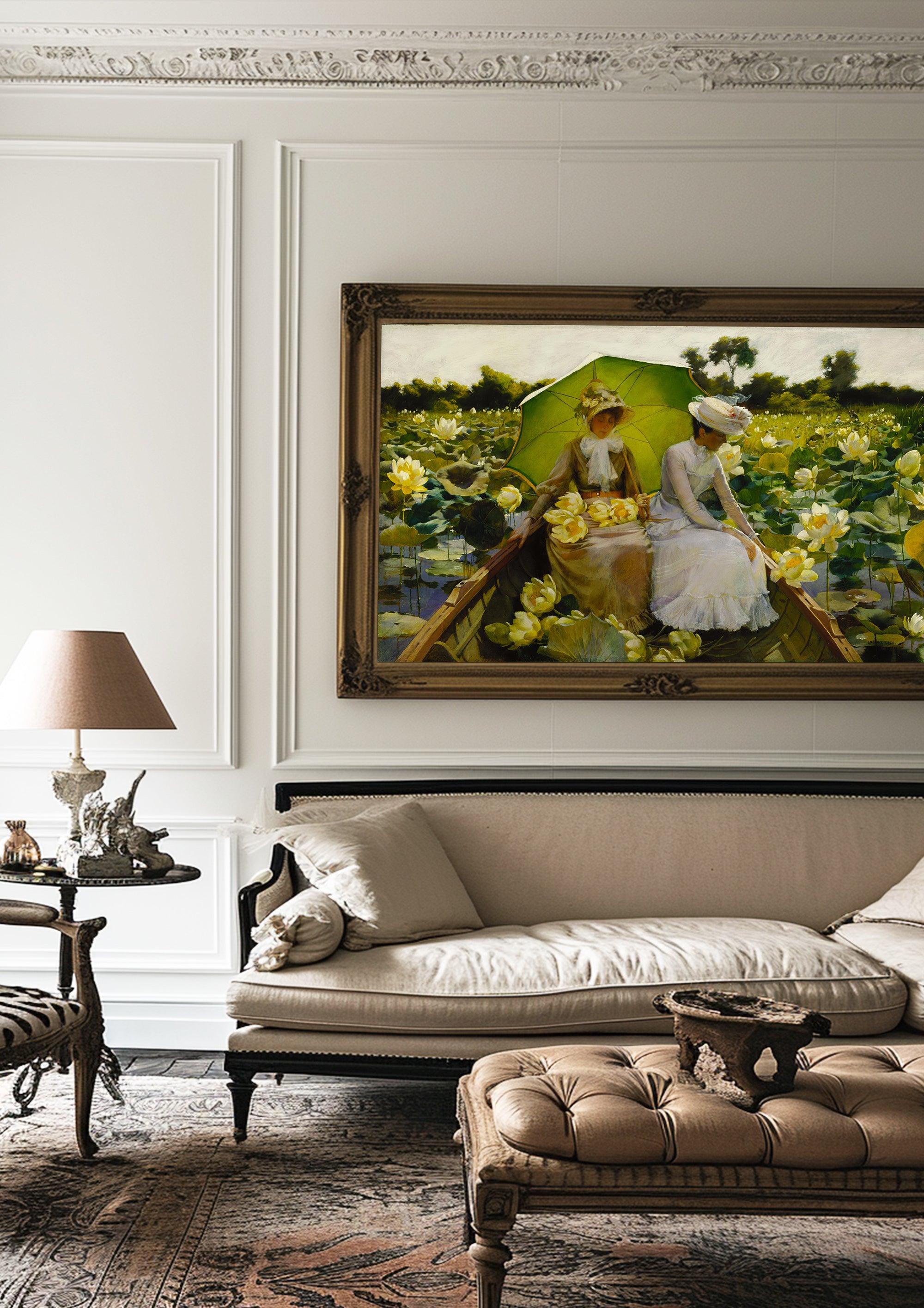 Romanticism,Wall Art,Canvas Print,Framed RC 8 - ParfaiteArt