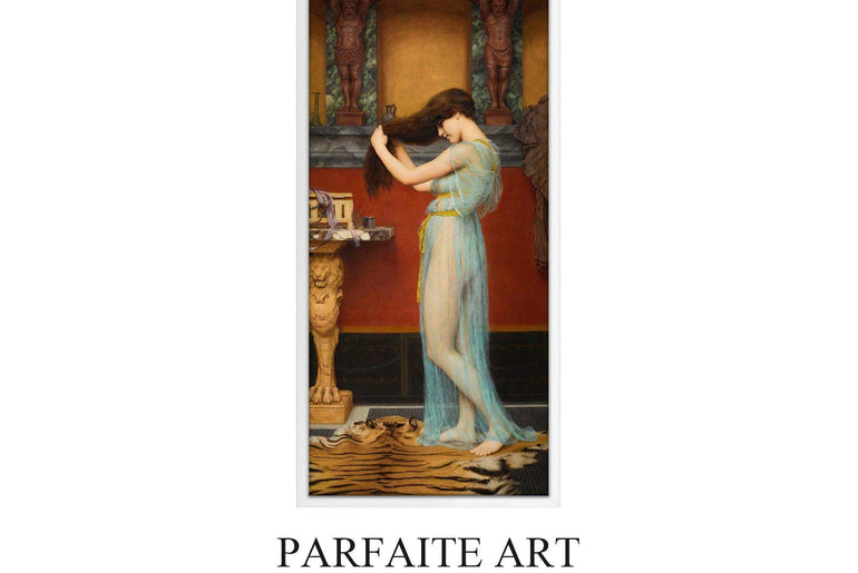 Romanticism,Wall Art,Canvas Print,Framed RC 9 - ParfaiteArt