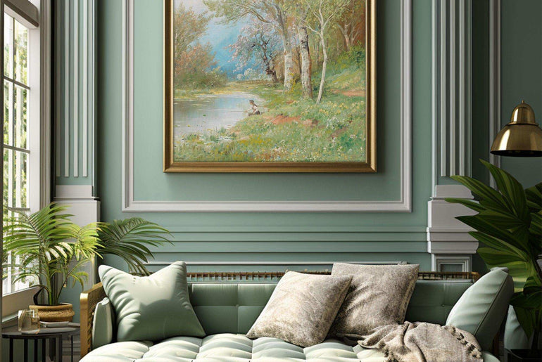 World Famous Landscape Canvas Prints - A Panorama of Elegance for Your Home，Wood Framed Canvas Prints