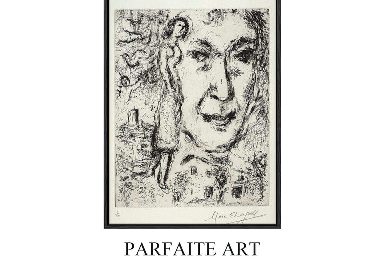 Primitivism,Sketch,Wall Art,Fine Art Paper Print PF 1 - ParfaiteArt