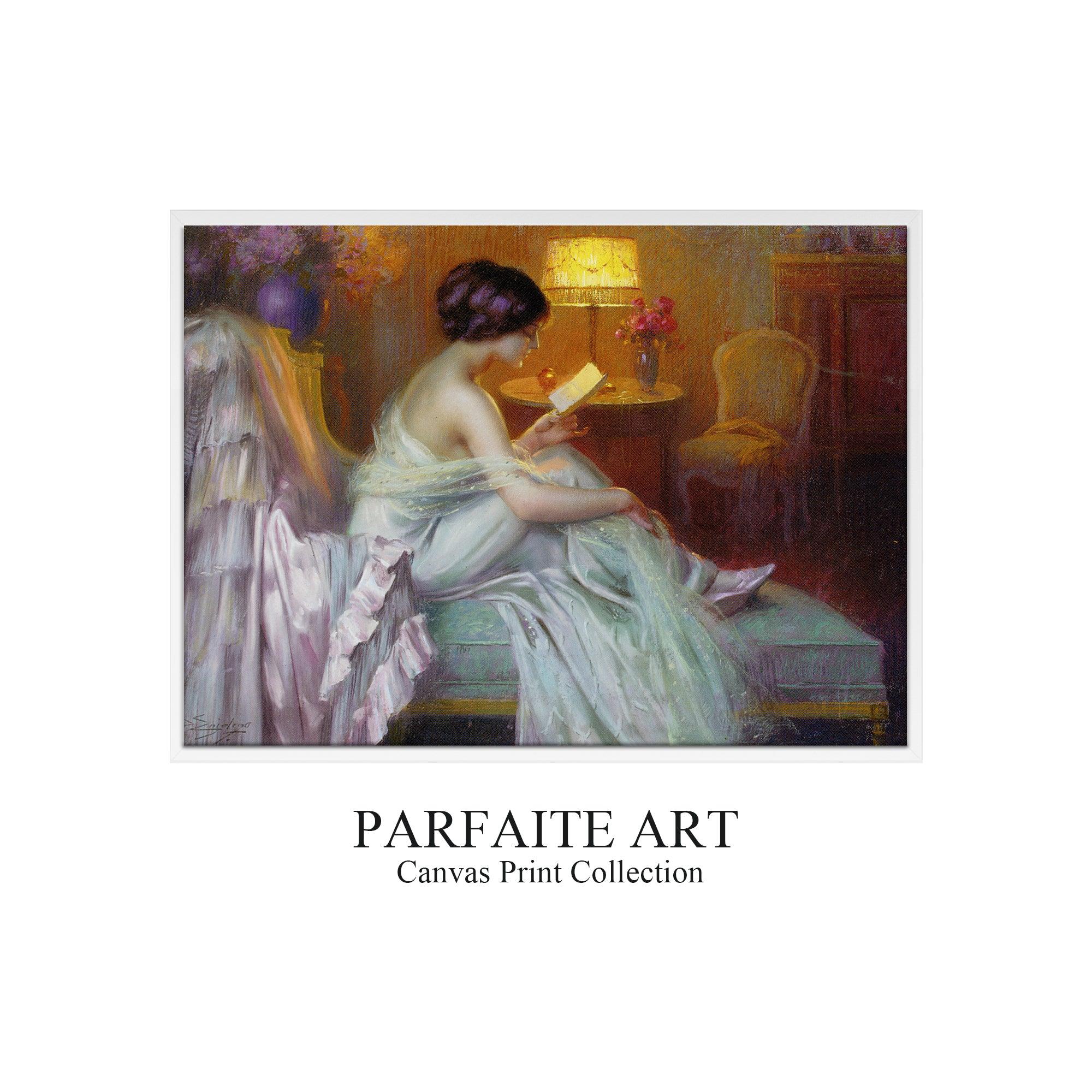 Romanticism,Wall Art,Canvas Print,Framed RC 10 - ParfaiteArt