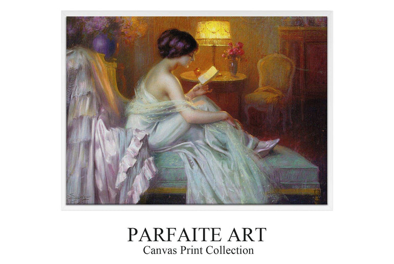 Romanticism,Wall Art,Canvas Print,Framed RC 10 - ParfaiteArt