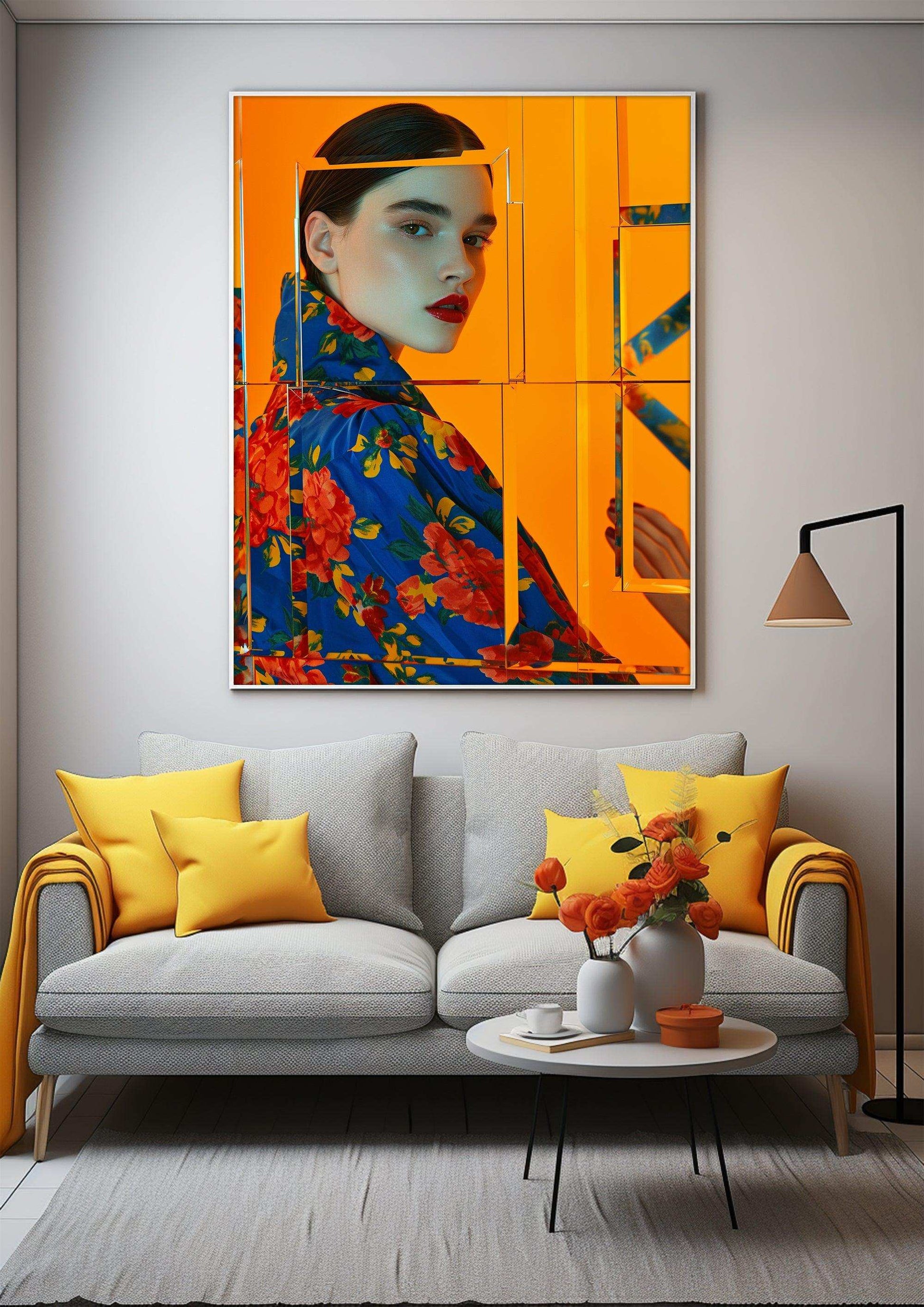 Vogue Allure: Chic Fashion Poster - Gallery-Quality Prints for Stylish Spaces，Digital Download