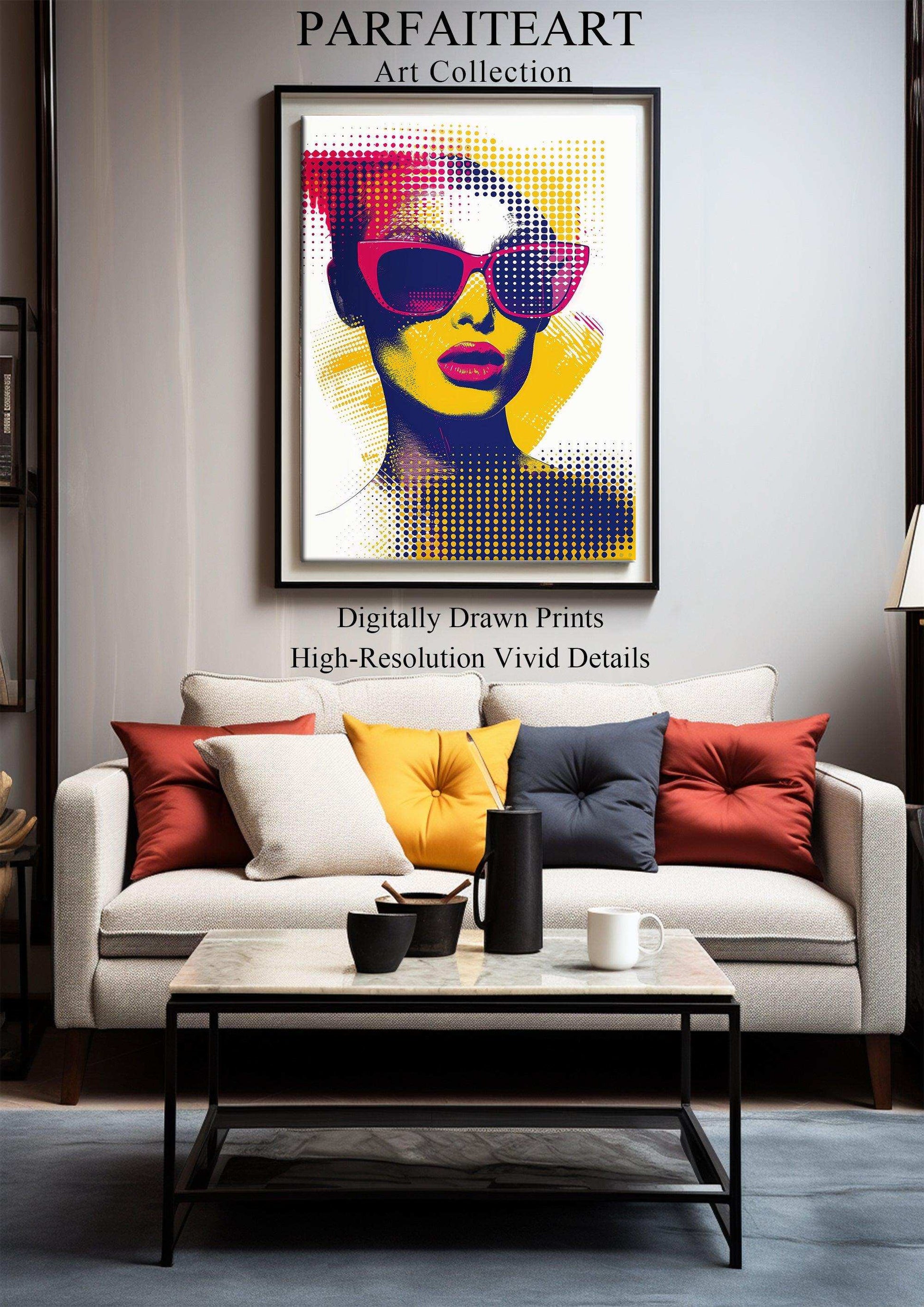 Pop Art, Wall Art,Framed Paper Prints,Poster PP 2 - ParfaiteArt