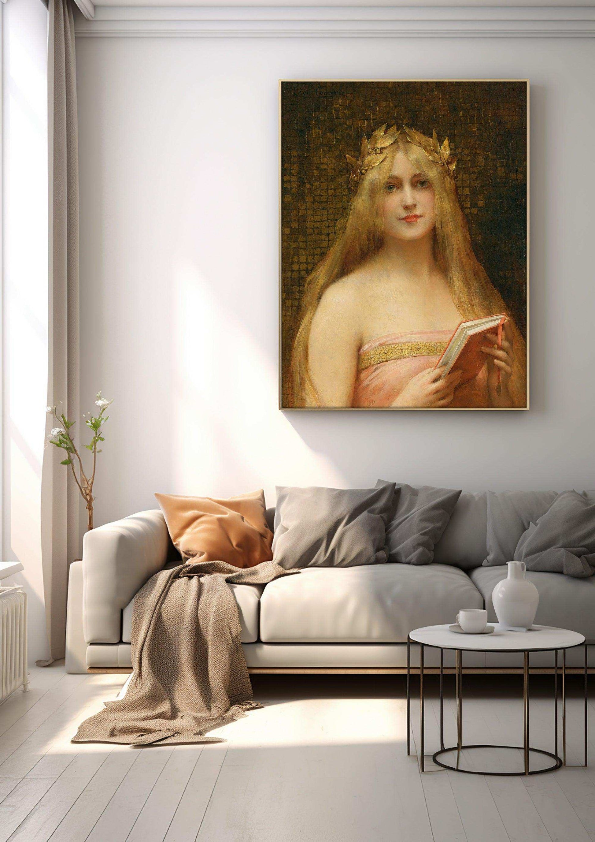 Romanticism,Wall Art,Canvas Print,Framed RC 1 - ParfaiteArt