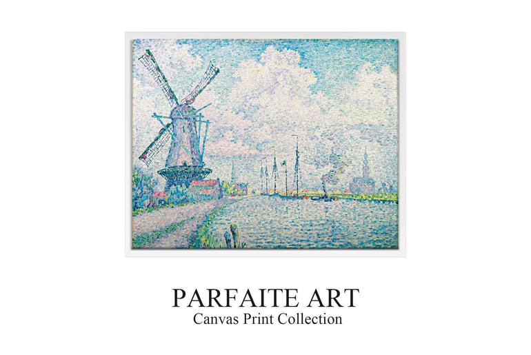 Pointillism Wall Art,Canvas Print PC 8 - ParfaiteArt