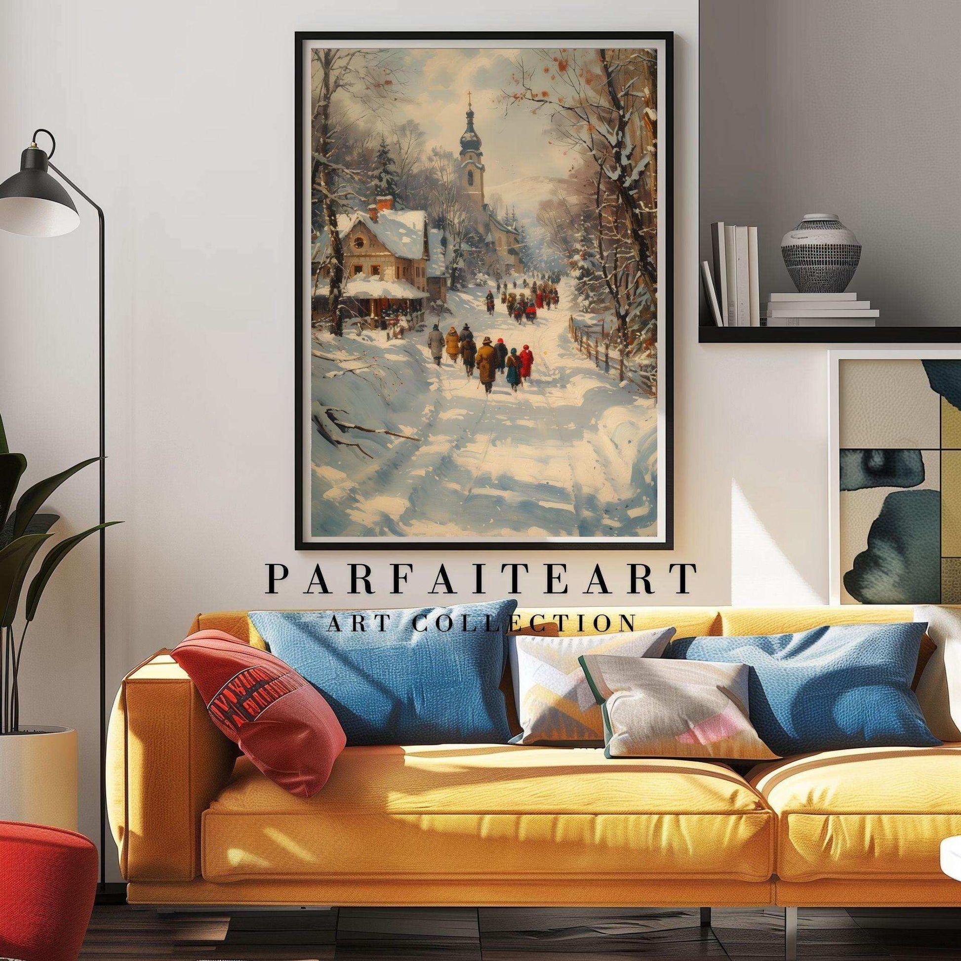 Winter Landscape,Wall Art,Home Decor,Digital Download Files P5