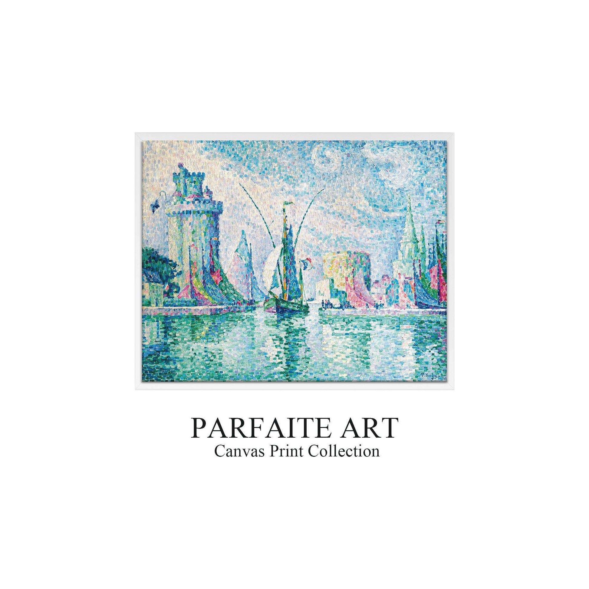 Pointillism Wall Art,Canvas Print PC 11 - ParfaiteArt