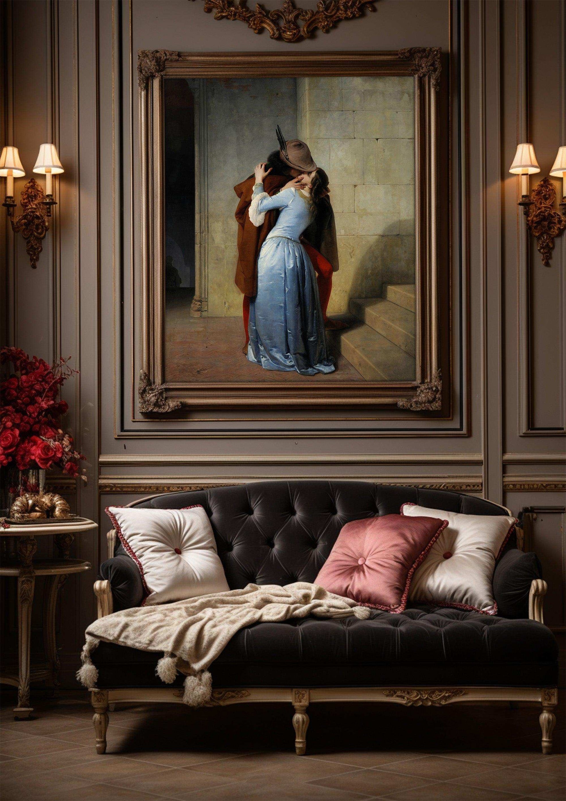 Romanticism,Wall Art,Canvas Print,Framed RC 4 - ParfaiteArt