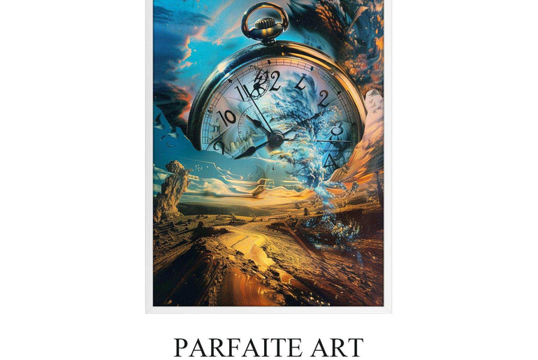 Surrealism,High-Quality Giclée Framed,Poster,Wall Art SPF 17 - ParfaiteArt